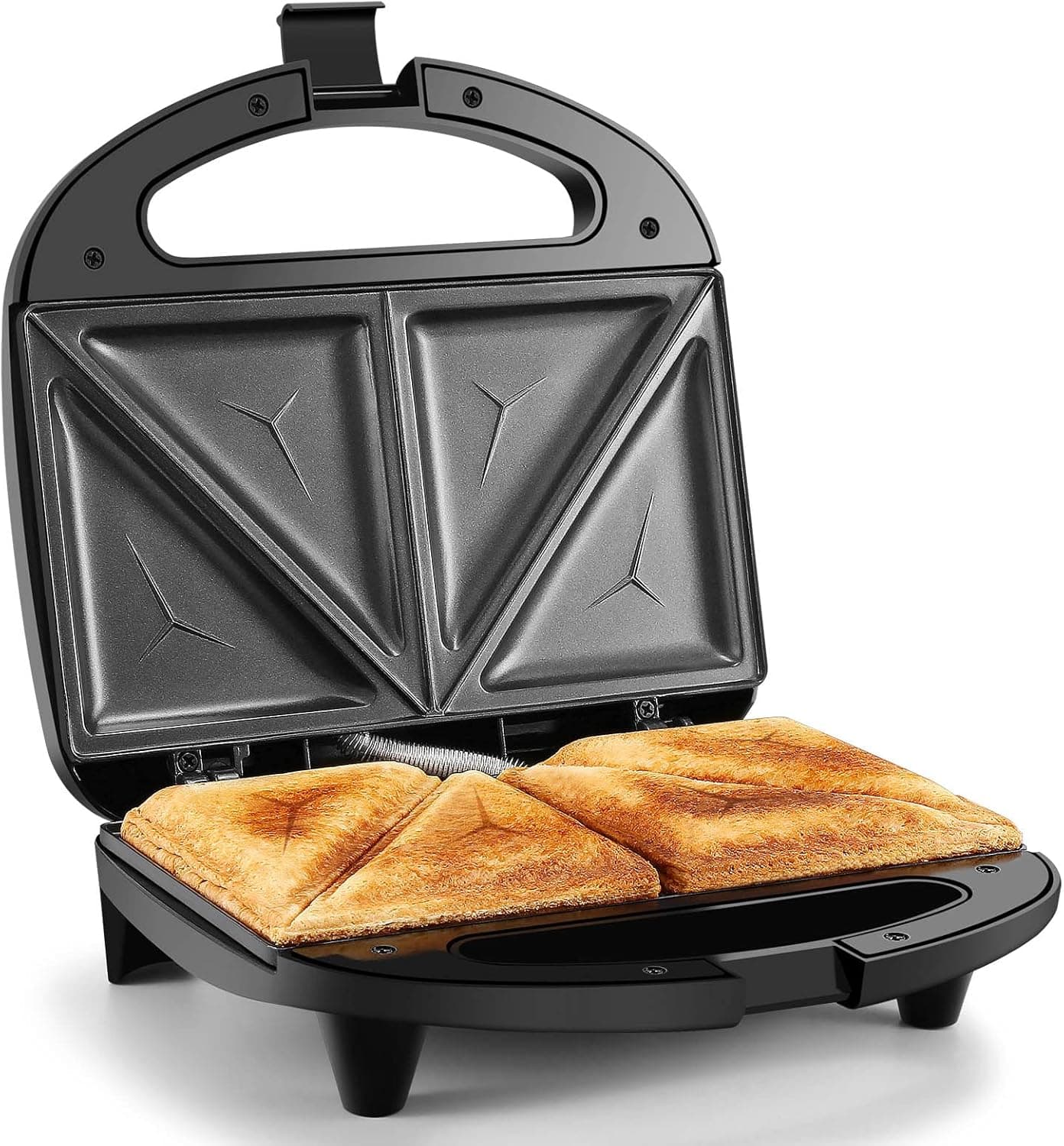 Sandwich-Maker GOURMETmaxx me veshje jo ngjitëse