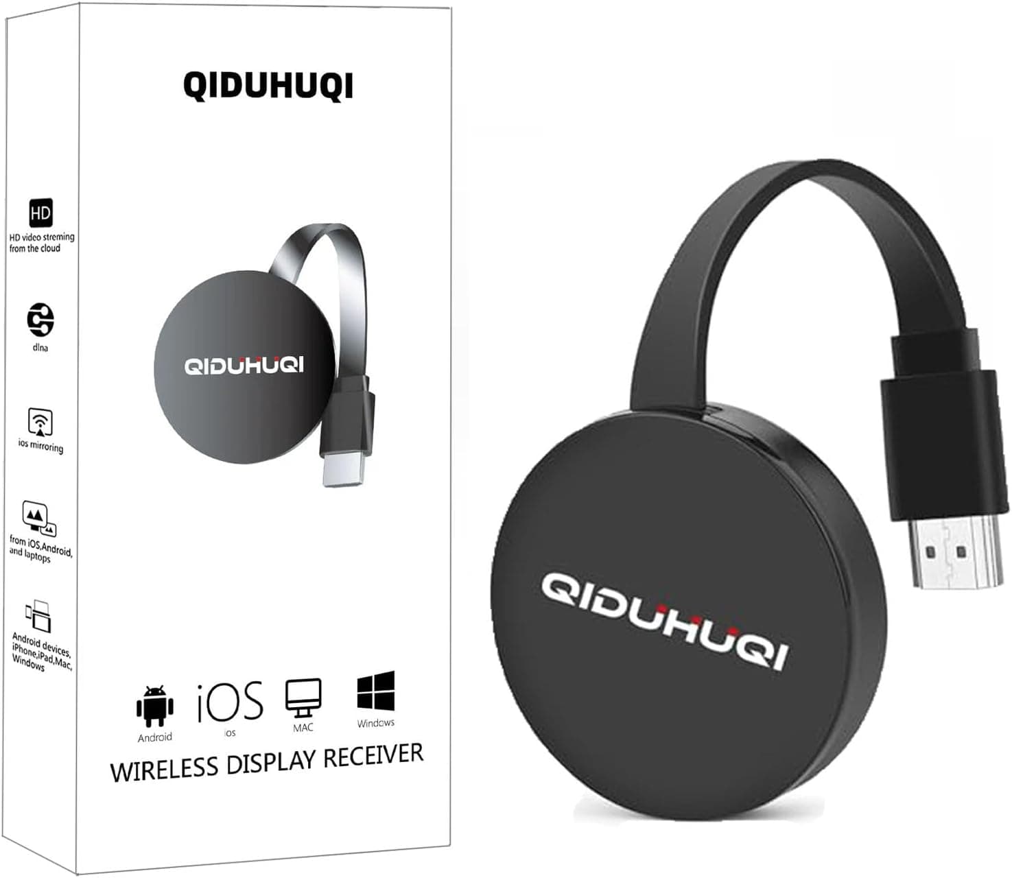Wireless Display Receiver QIDUHUQI SJX-FG