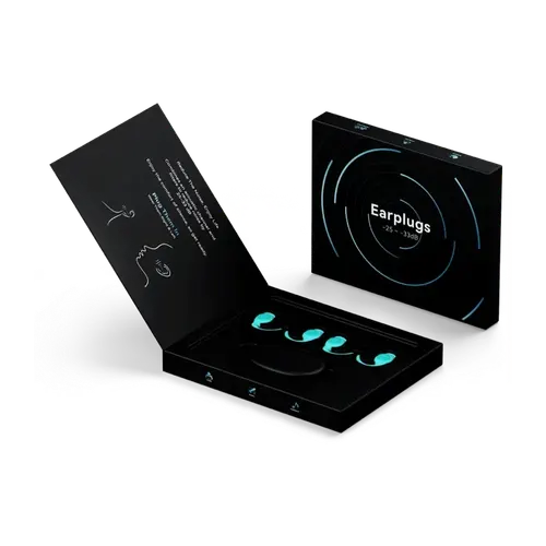 Earplugs -25 ~ -33dB mbrojtese per vesh ndaj zhurmave