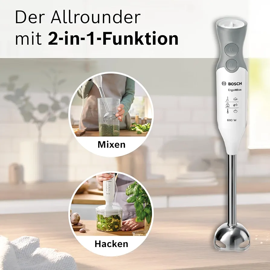 Blender Dore Bosch ErgoMixx 600W — foto 3