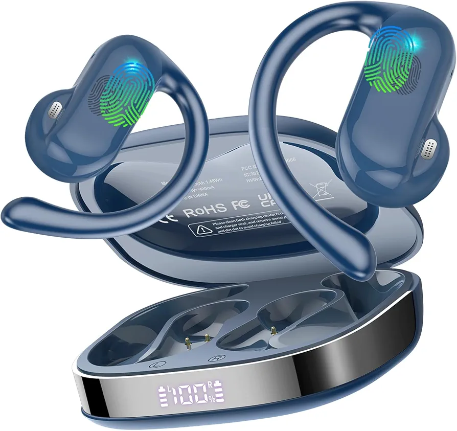 Kufje Open-Ear DUSONLAP E6 Blue — foto 1