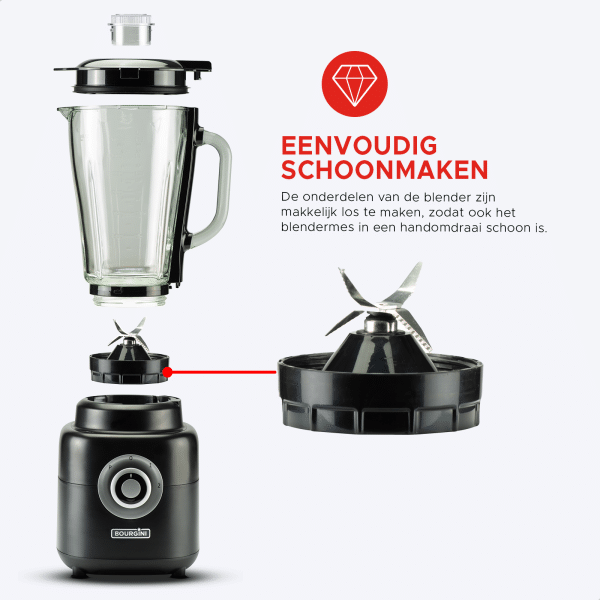 Blender Bourgini Power 1.75L — foto 3