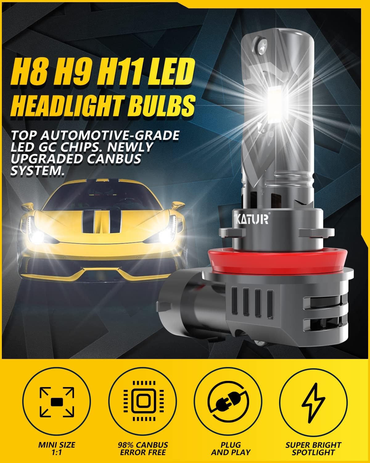 Utilitech Led Bulb LED Bulb KATUR për Automjete 2cop | OFERTO KS