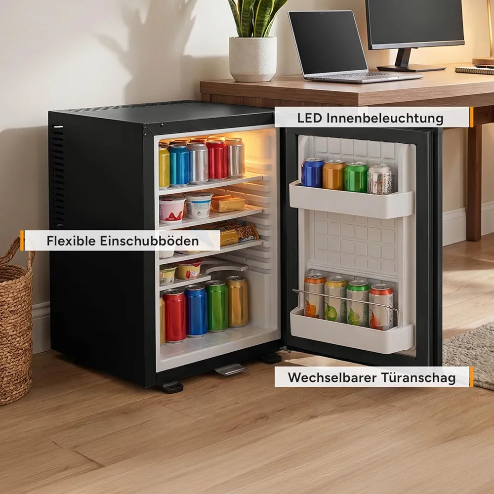 Frigorifer Mini TZS First Austria 40L i zi — foto 4