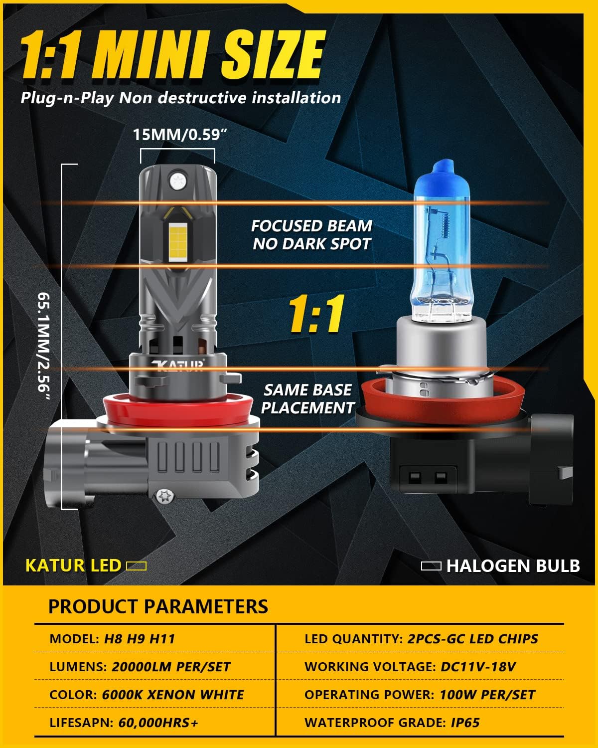Utilitech Led Bulb LED Bulb KATUR për Automjete 2cop | OFERTO KS