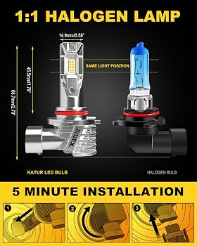 LED Bulb KATUR GC 7535 80W 16000LM - 2 cope — foto 4