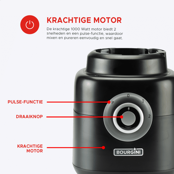 Blender Bourgini Power 1.75L — foto 5