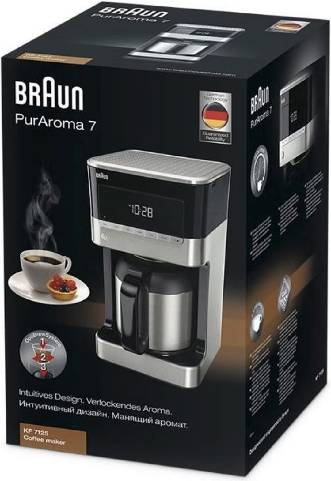 Aparat kafeje Braun PurAroma 7 KF 7125 — foto 3