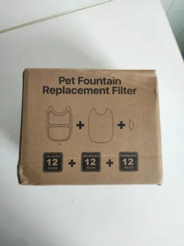 Filtra Zëvendësues për Burim Uji për Kafshë 12 Pack