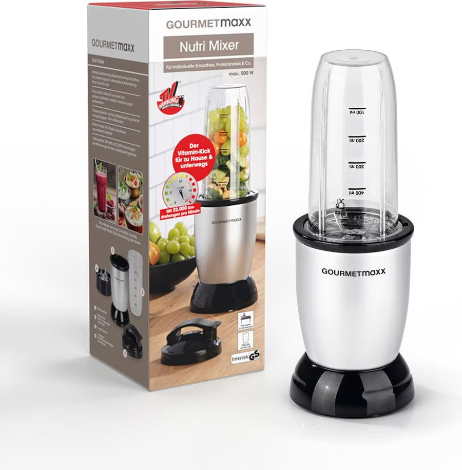 Blender GOURMETmaxx Nutri Mixer 500W — foto 1